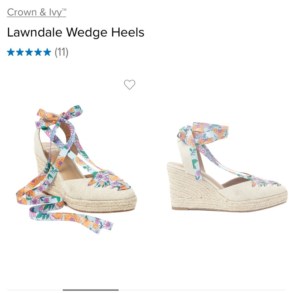 Crown & Ivy Wedges